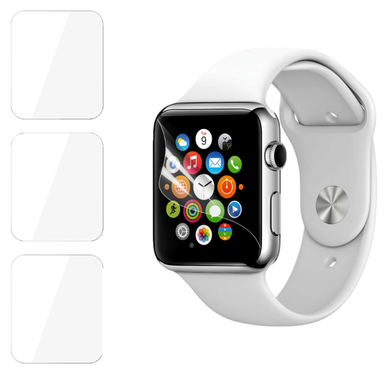 Apple Watch 38 mm Beskyttelsesfilm - 3 stk