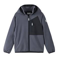 Reima Softshelljacka m. Fleece - Mukana - Grå/Svart - Reima - 6 år (116) - Softshell
