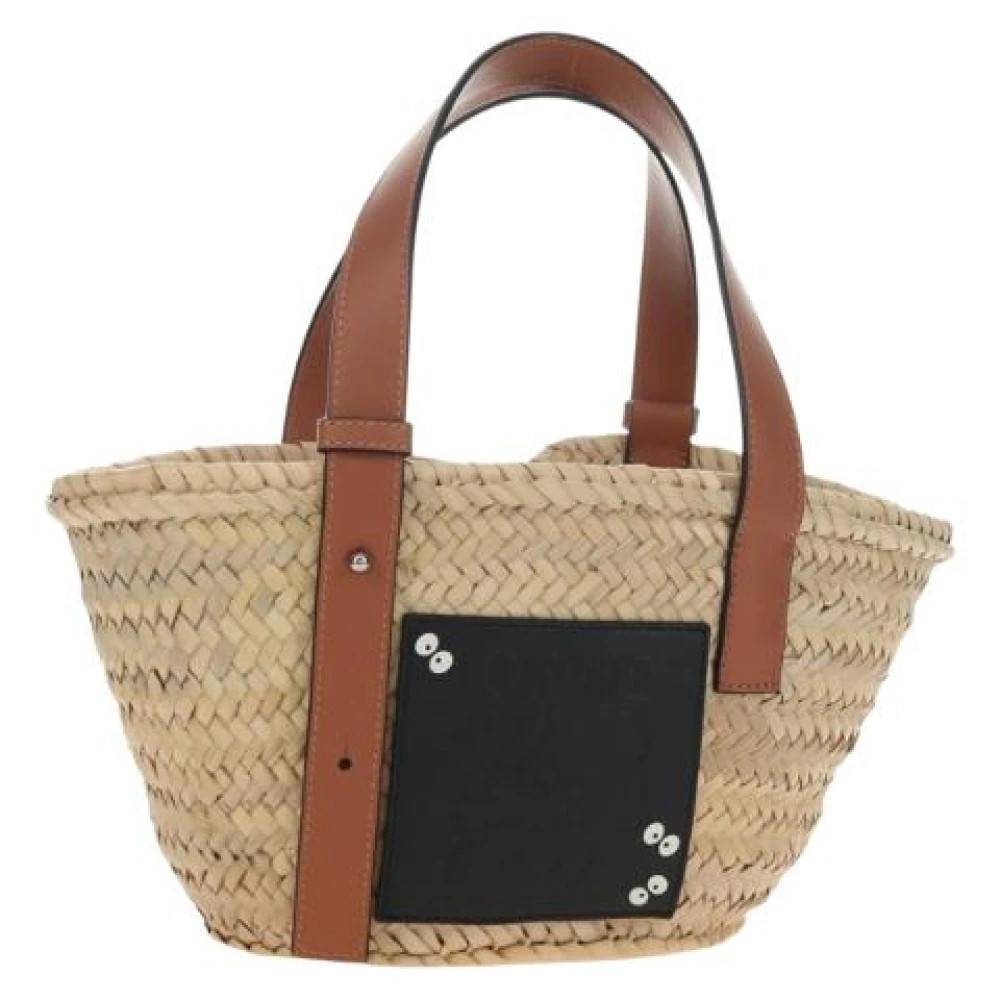 Loewe Pre-owned - Pre-owned Raffia Shoulder Bag Vintage - Dam - ONE Size -
