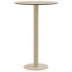Diabla Mona bar havebord i stål og phenolic kunststof H105 x Ø70 cm - Sand