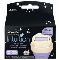 Wilkinson Sword Intuition Women's Razor Refills for Dry Skin - Pack of 3