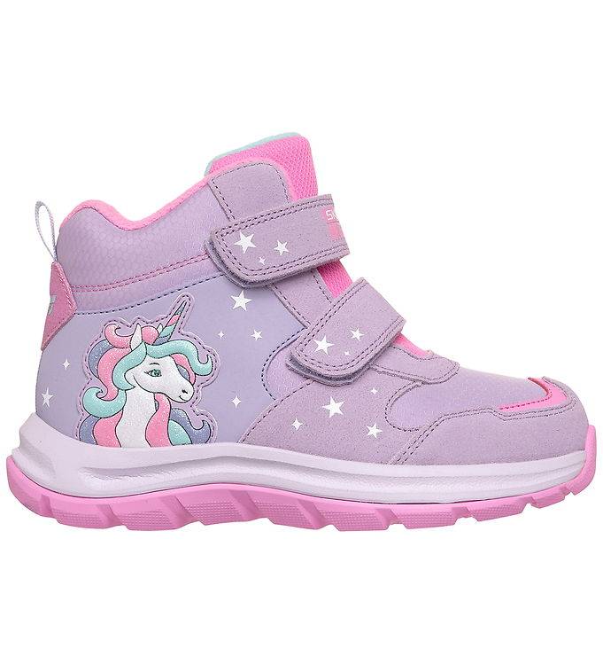 Skechers Vinterstøvler - Dynamic Trail - Snuggle Walks - Pink - Skechers - 29 - Vinterstøvle