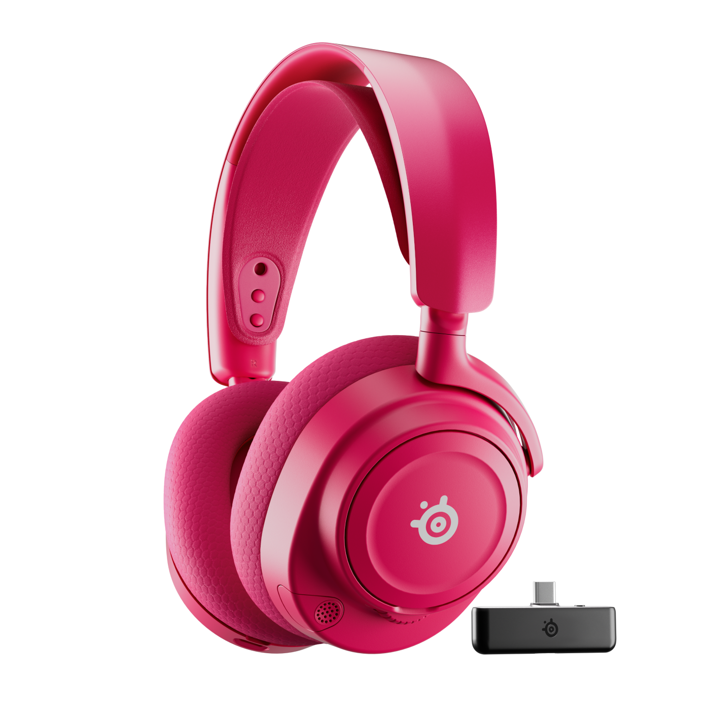 SteelSeries Arctis Nova 7X Gen 2 trådløst gaming-headset med mobilapp-styring til Xbox | Magenta - magenta