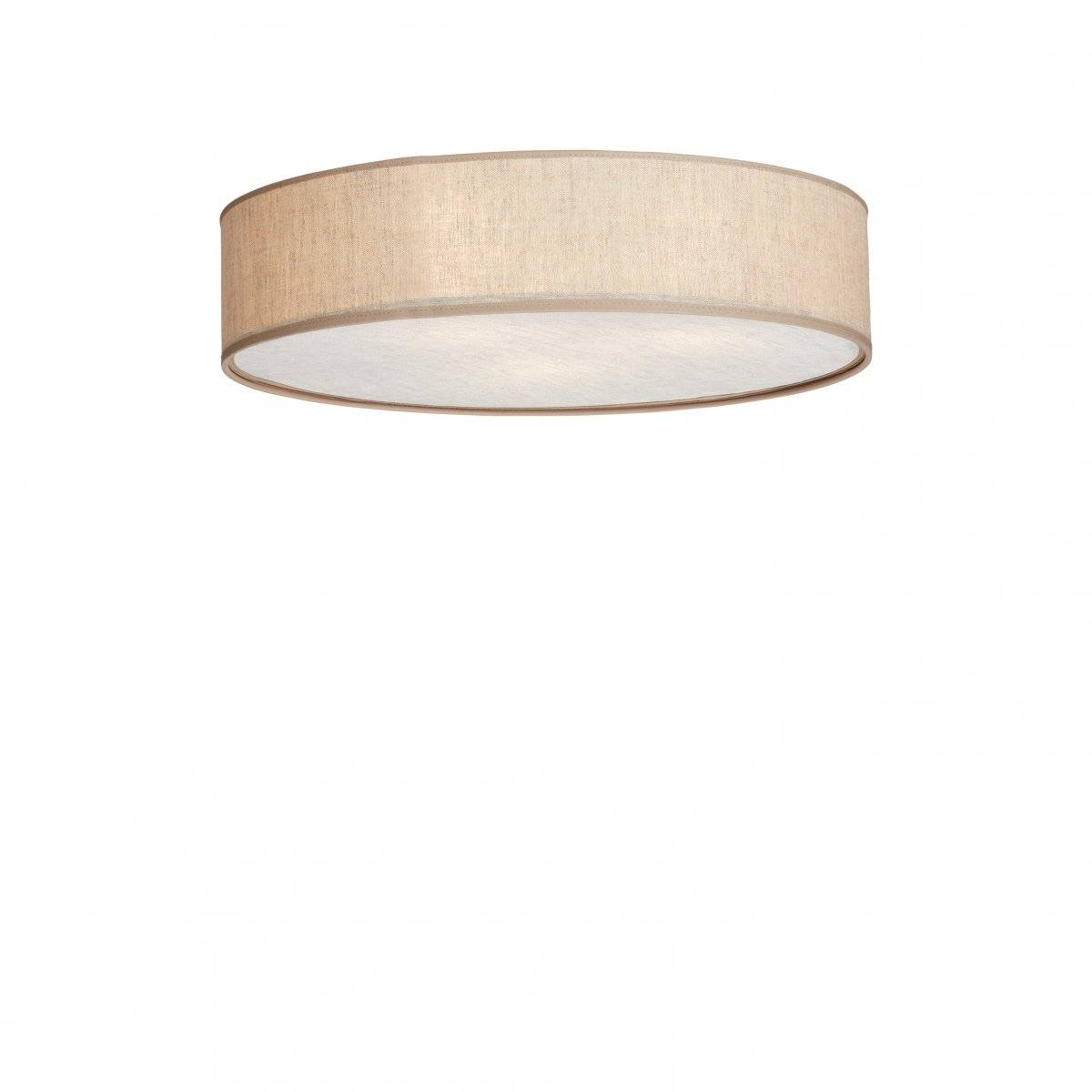 Soft Plafond Ø60 natur linne