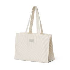 Kanvas Tote bag - GOTS - Classic Stripes Camel