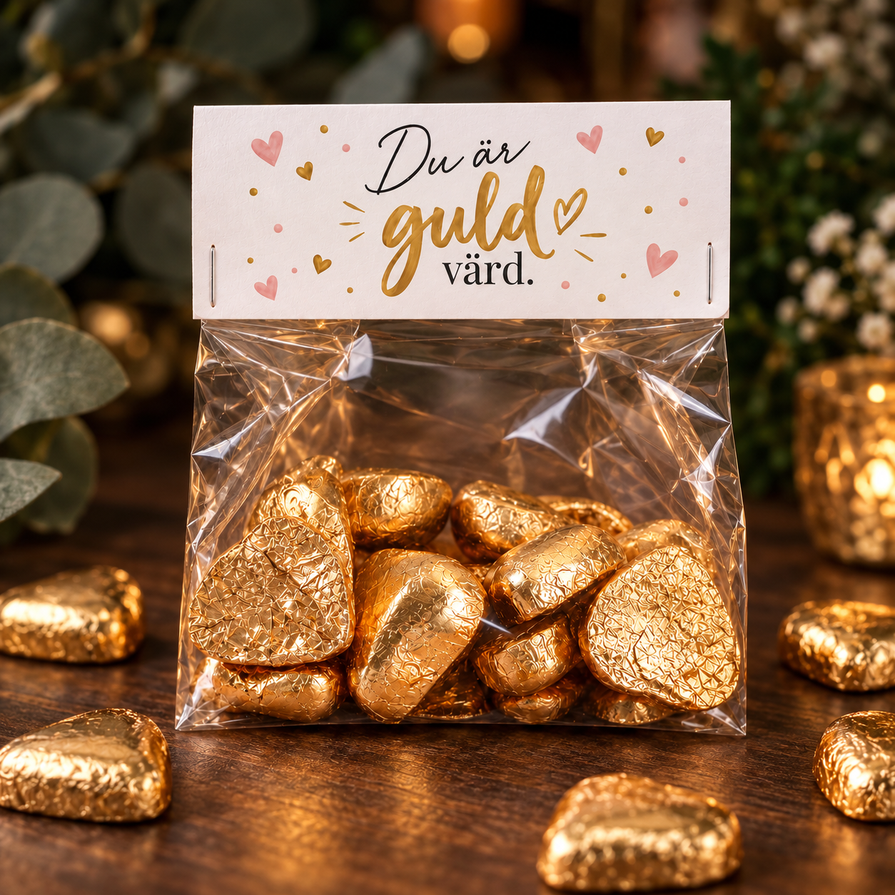 Du är guld värd | Hasselnötshjärtan
