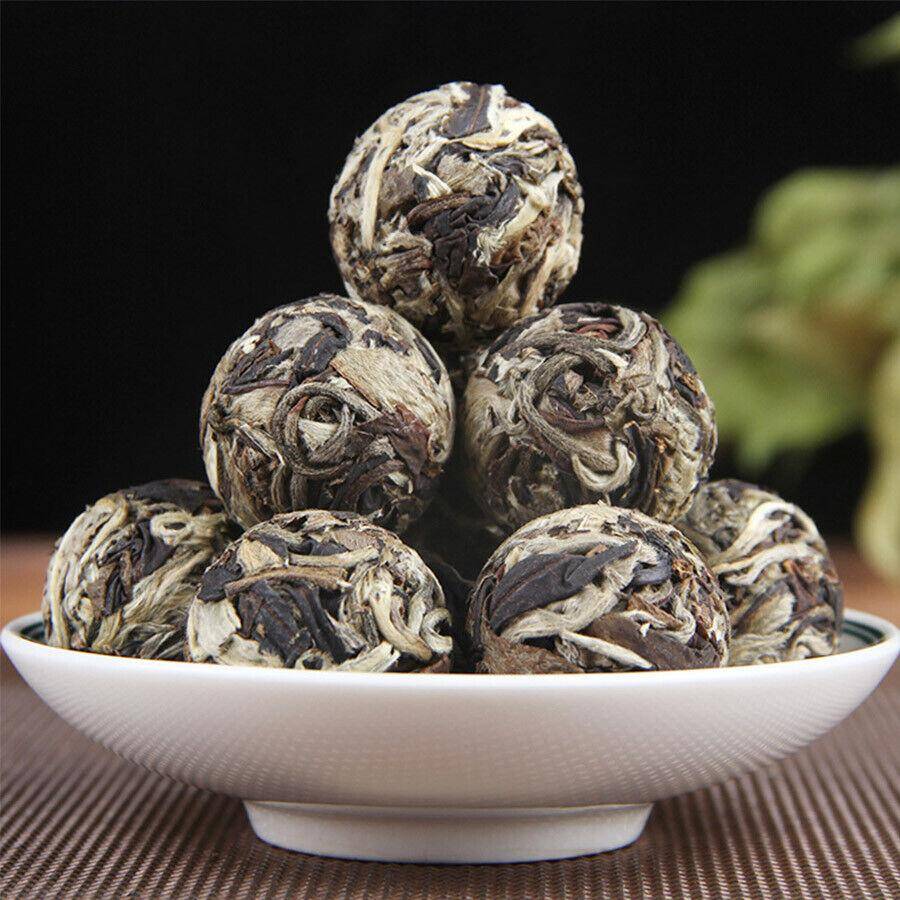 2023 Yue Guang Bai Dragon Pearl White Tea Doftande Mini White Tea Loose Leaf
