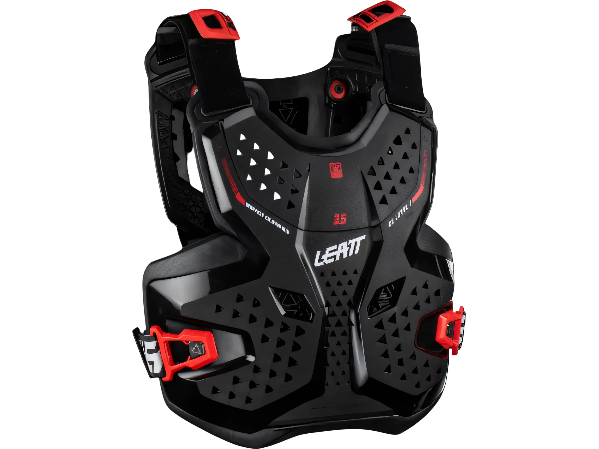 Leatt 3.5 Ungdom Brystbeskytter - S/M / Sort/Rød