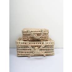 Woven Suitcase - Large