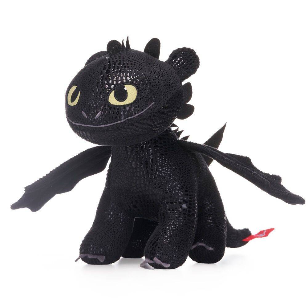 How To Train Dragon Tandløs Bamse 30cm Dragons Toothless Plysdyr 359606