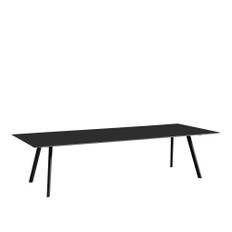 HAY - CPH30 2.0 Table Black Lacquered Oak Frame L300 X W90 X H74 Black Linoleum Tabletop Black Lacquered Edge - Spiseborde - Ronan & Erwan Bouroullec - Sort - Træ