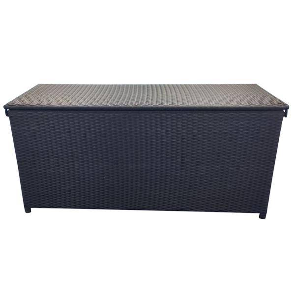 Homeville Hyndeboks sort 130x50x60cm