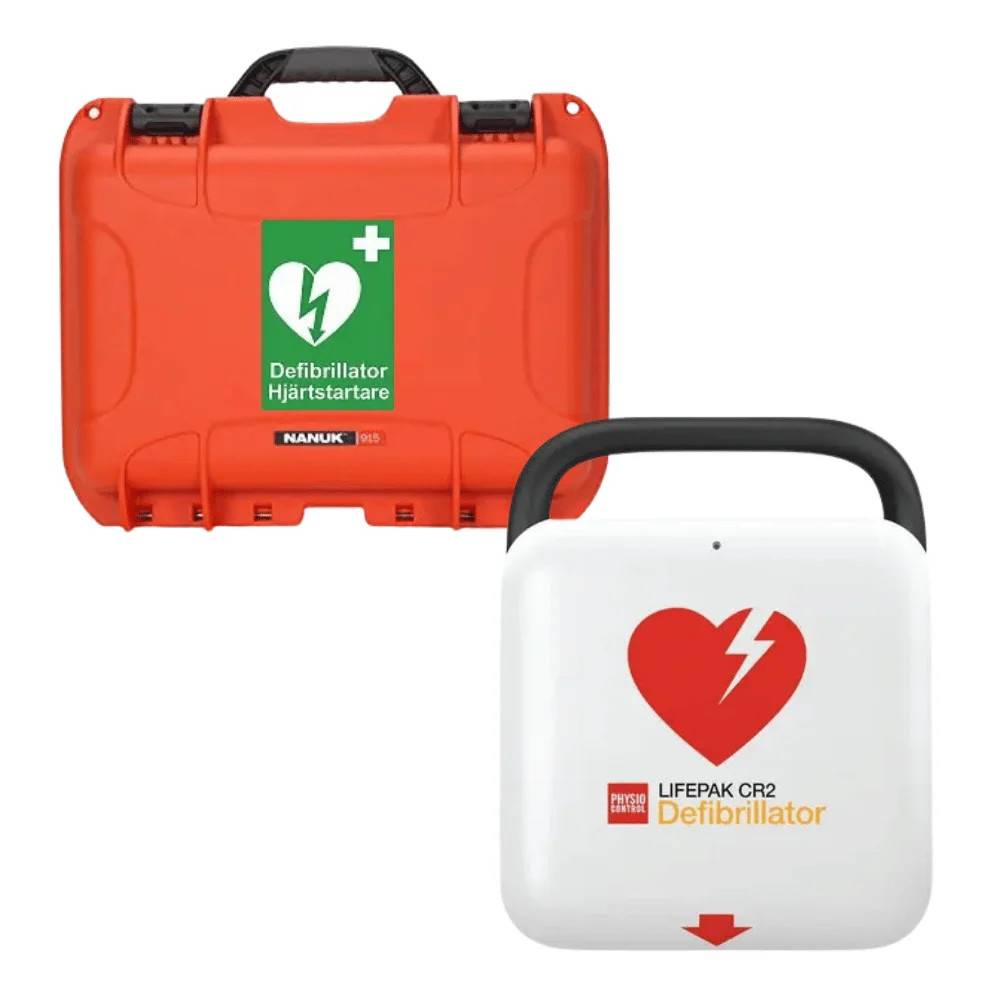 LIFEPAK CR2 Wi-Fi, Tvåspråkig med värmeväska