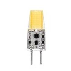 1-Pack G6.35-Uttag LED-Lampa G6.35 LED-Lampor 4W 50W Halogenekvivalent Gy6.35 LED-Glödlampor Varm Vit AC/DC 12V COB G6.35 LED-Kapsellampor För Hembelysning,Kall Vit