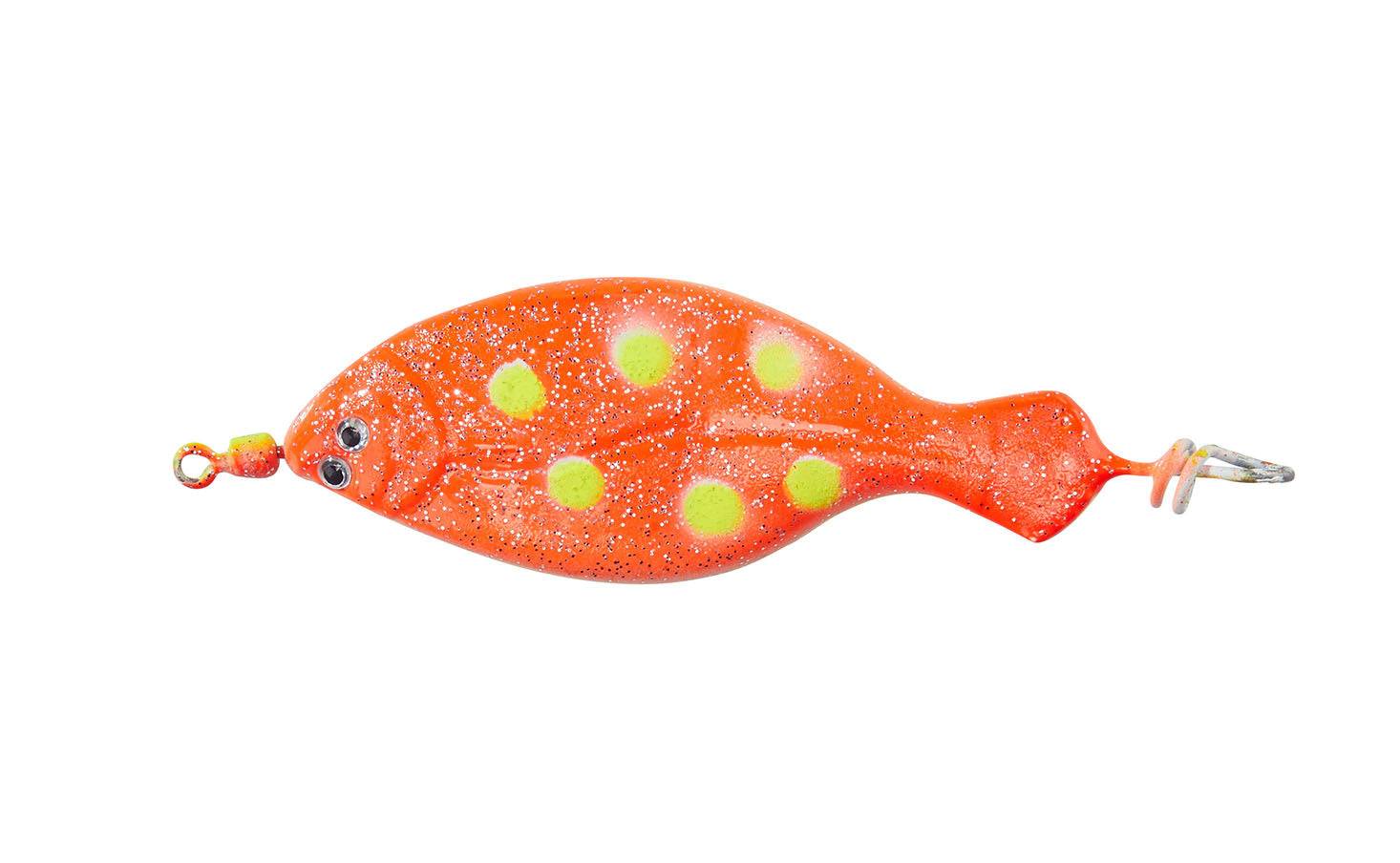 Balzer Anti Tangle Plattfisk Blinker - 40g / Orange/Yellow