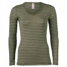 Engel Women's Long-sleeved Shirt Underställ siden Dam Storlek 46/48 Färg olivgrön