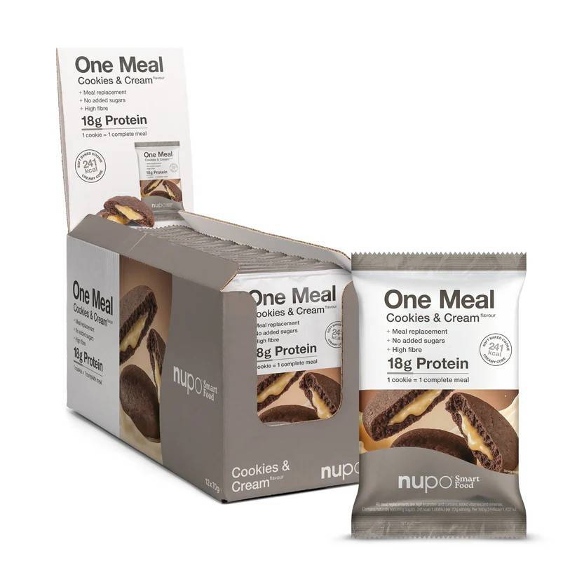 Nupo One Meal Cookies & Cream 12 stk..
