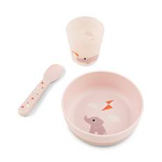 First Done by Deer™ porcelænssæt Foodie meal Playground pink