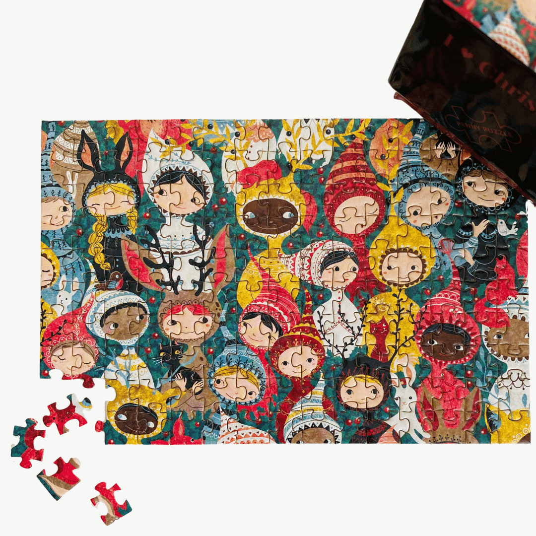 Penny Puzzle Mini Christmas Puzzle 150 Pieces - I Love Christmas