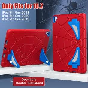iPad 10 / iPad 11 / iPad A16, Shock Proof cover (Spider-man) i Blå