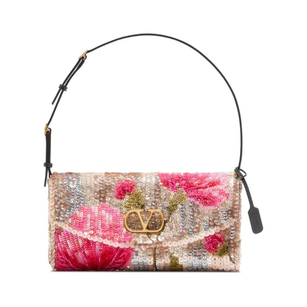 Valentino Garavani DeVain Skuldertaske - Tasker - Dame - Flerfarvet - ONE SIZE - Uld