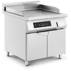 Elektrisk grillplatta - Induktion - 720 x 610 mm - Slät - 10000 W - Royal Catering RCIN-700-03