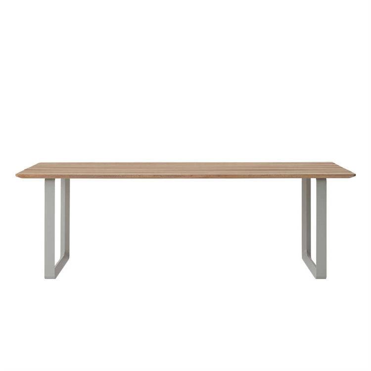 Muuto 70/70 Havebord Sapele Mahogany/Grey