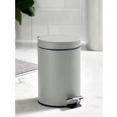 Next Light Grey Soft Close Pedal 3 Litre Bin