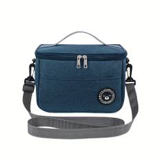 TEMU Insulated Lunch Bag With Bear Pattern - And Portable For School And Office - Keep Your And (non-food Contact),back To School