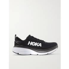 Hoka - Bondi 8 Rubber-Trimmed Mesh Running Sneakers - Men - Black - US 10