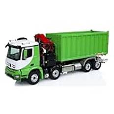 TOUCAN RC HOBBY LESU 1/14 RC hydraulisk kran tippare metall 8 x 8 3348 tippbil fordonsmodell ljus ljud