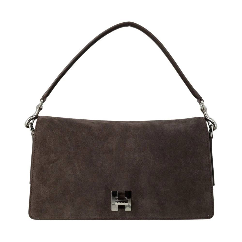 Hogan H-Turn Flap Bag - Tasker - Dame - Brun - ONE SIZE - Uld