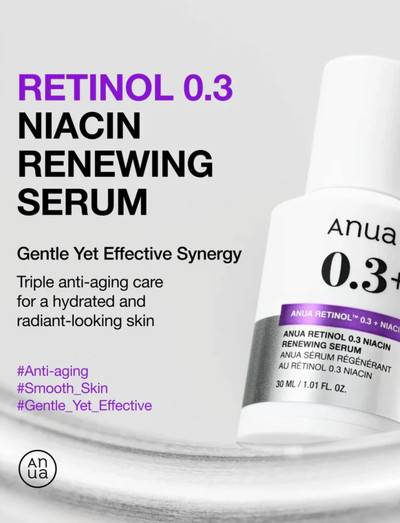 Retinol 0.3% + Niacin Renewing Serum - Serum