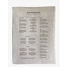 KUNSKAPSTAVLAN® Kökshandduk Husmorstips |Grå |50X70