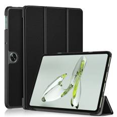 OnePlus Pad Go - Tri-Fold læder cover - Sort