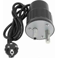 Grillspyd Motor Grill Elektrisk Motor Camping Aluminium Grill Rotisseri Kit Nominel Belastning 0-24kg (EU Stik) (FMY)