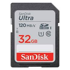 SanDisk Ultra SDHC Class 10 UHS-I 120MB/s 32GB Minneskort