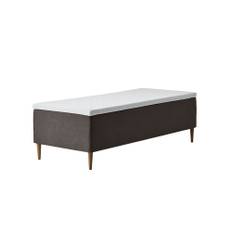 Tempur Relaxation Ramsäng 90x200 Brun - Dark Mole (90x200)