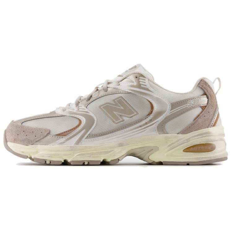 New Balance 530 Vit Ljus Khaki Unisex Sneakers MR530HX 43