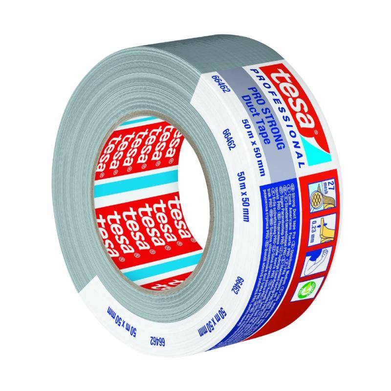 Silvertejp Eco Pro Strong 50mmx50m Silver Tesa