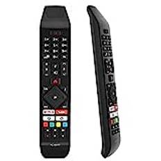 Universal Fjärrkontroll för Hitachi Smart LED-TV - RC43140 RC43141 30100945 - Med Genvägstangenter, Ingen Installation Krävs