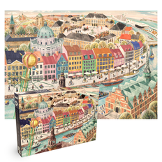 København puslespil 1000 brikker fra Penny Puzzle