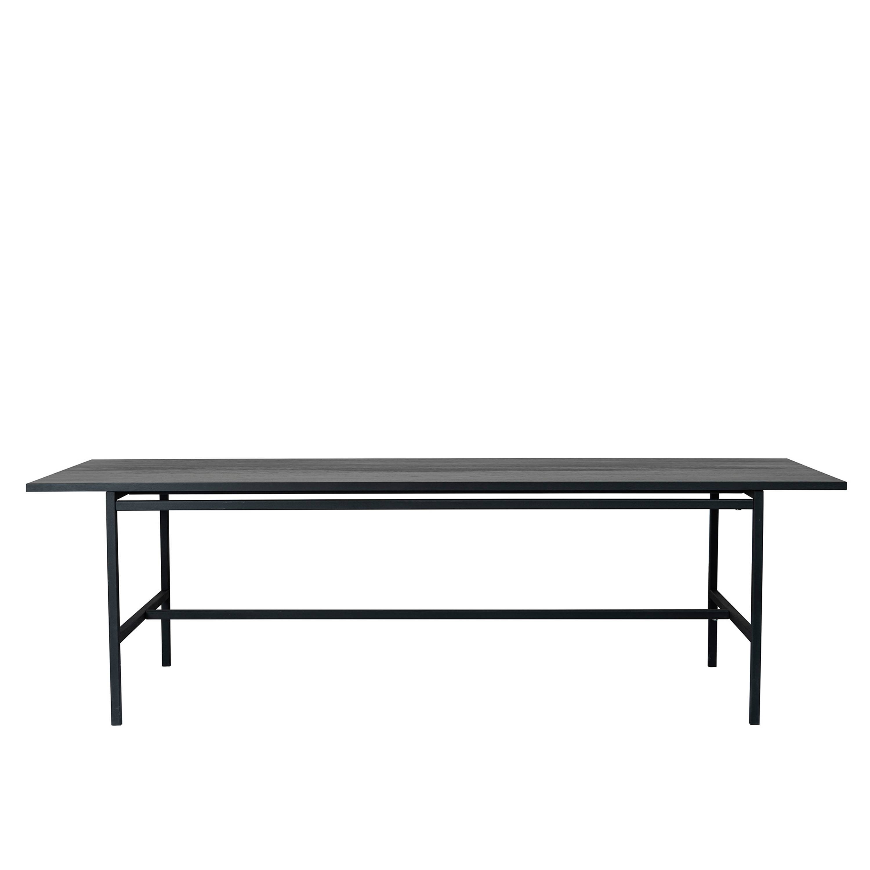 Nordic Home - Almina Matbord Svartbetsad Ek 200cm från Sleepo