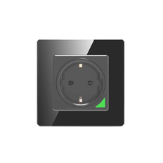 Smart stikkontakt AVATTO N-WOT10-EU-B WiFi Tuya, fjernstyring via app, stemmestyring, 3500W, 16A