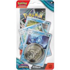 Pokémon Twilight Masquerade Premium Blisterpakke med Kingdra - Pokemon kort - Box og boosters - Pocket Monster