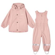Kuling Ottawa Fodrat Regnställ Woody Rose 86/92 cm Rain Rosa  86/92 cm  unisex