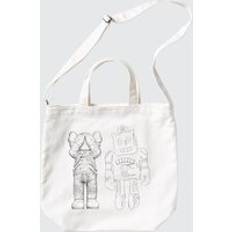 Uniqlo KAWS + Warhol UT 2-Way Tote Bag - Off White
