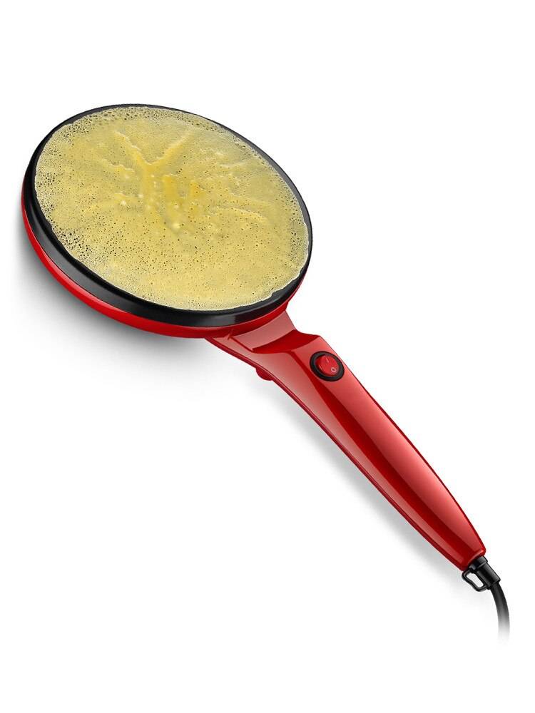 220v hushålls elektriska multifunktionella crepe maker maskin pannkaka frukost maker maskin ägg rulle kaka maskin eu / au / uk / us