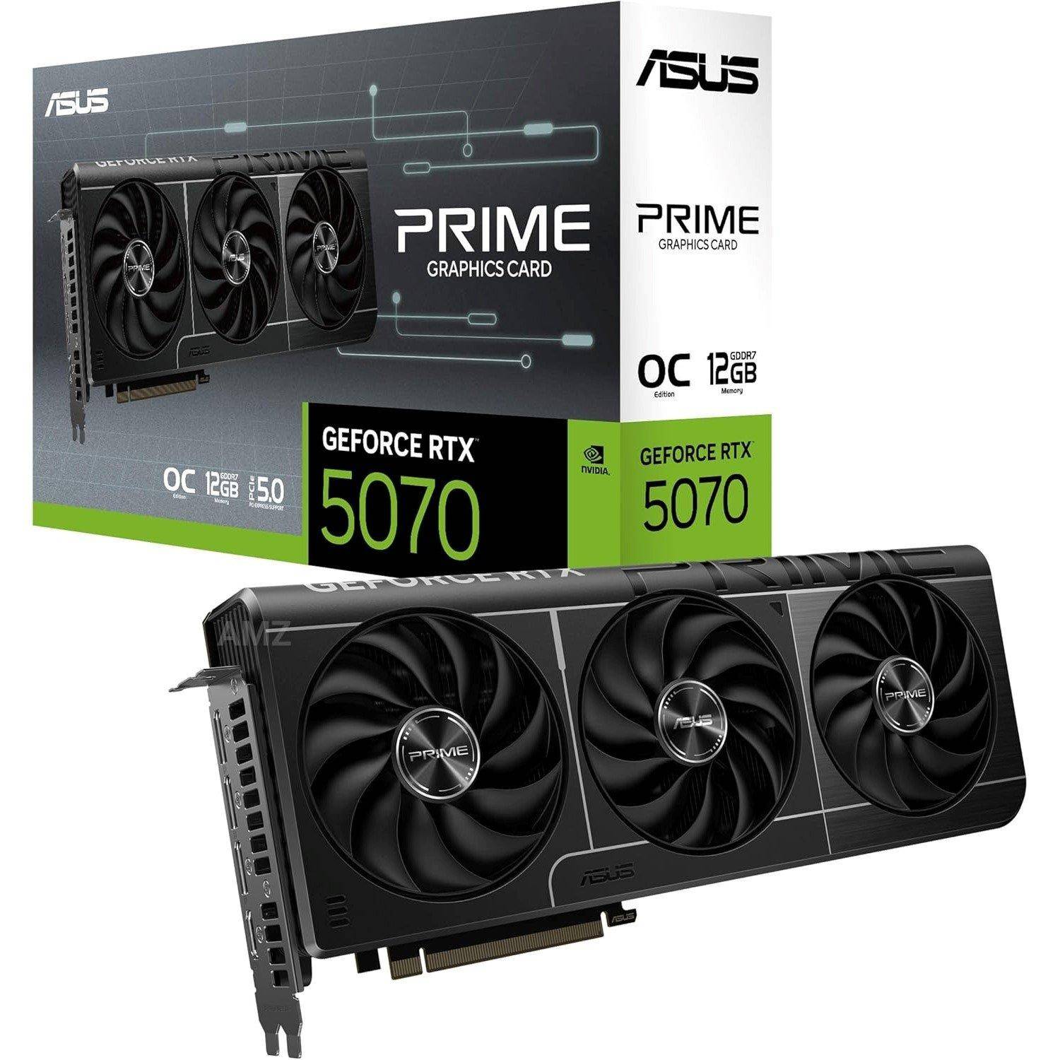 Asus Nvidia Geforce Rtx 5070 Dual Oc Graphics Card For Gaming - 12Gb