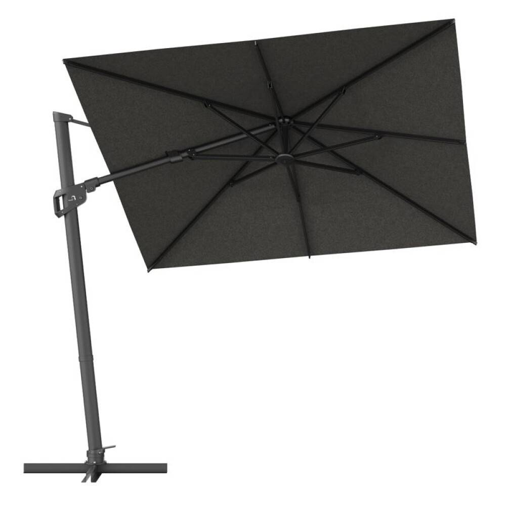 Baser hængeparasol Supreme antracit 2,5x2,5 m